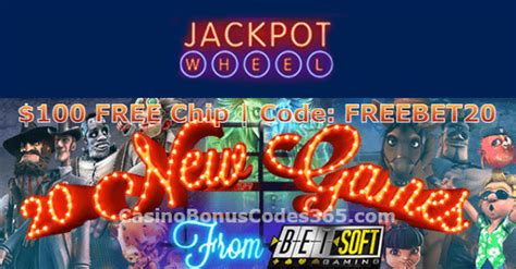  jackpot wheel casino 100 free chip